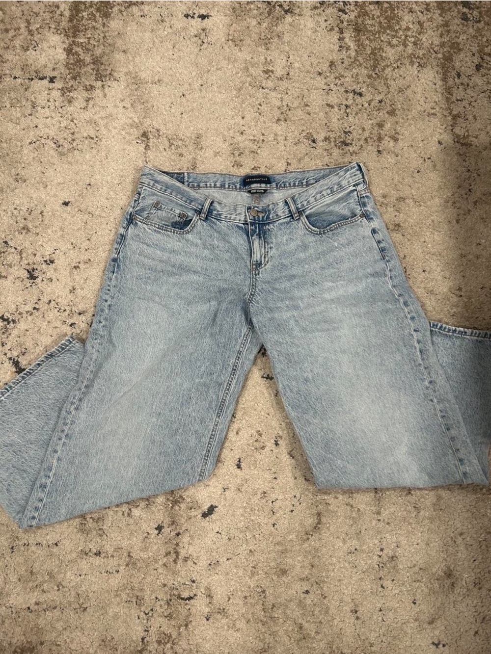 Aeropostale super low rise Baggy Wide leg